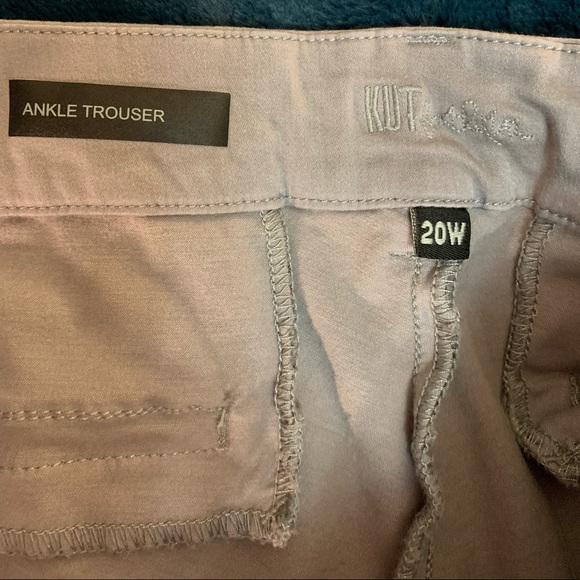 Kut light gray ankle length pants - Picture 3 of 6